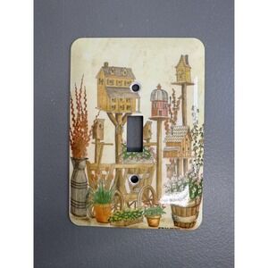 Mary Engelbreit Art‎ Switchplate Home Decor Lightswitch Cover Bird Houses #17
